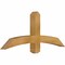 Ekena Millwork Bellingham Rough Sawn Timber Gable Bracket, Western Red Cedar, 48"W x 20"H x 4"D x 4"F, 10/12 Pitch GBW048X20X0404BEL00RWR - alternate 4